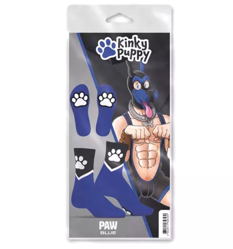 Paw Kinky Puppy Blauwe Sokken – 4/5
