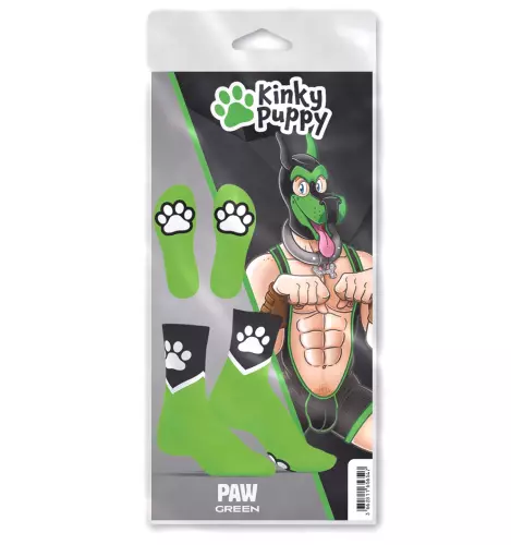 Socken Paw Kinky Puppy Grün – 4/4