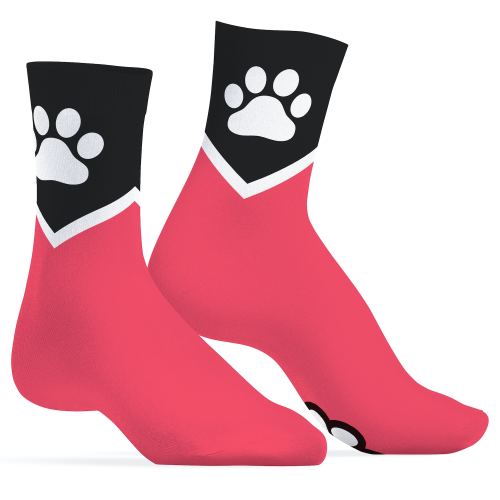 Pfoten-Socken Kinky Puppy Rosa