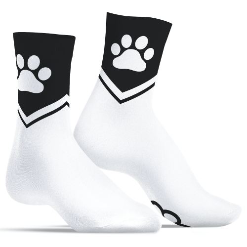 Pfoten-Socken Kinky Puppy Weiß