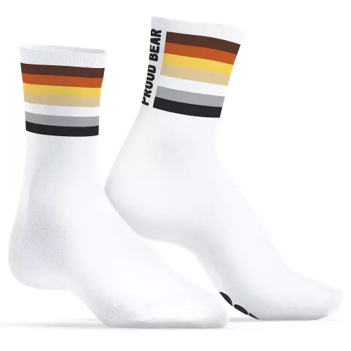 Witte Sokken Proud Bear SneakXX – 1/4