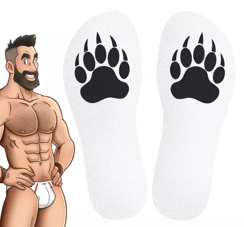 Witte Sokken Proud Bear SneakXX – 3/4