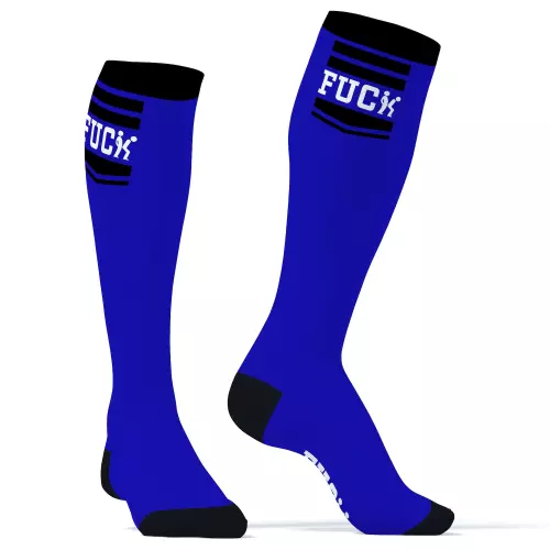 HANKY FUCK High Socks SneakXX Blue – 1/4