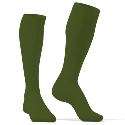 Hochsocken COLORS SneakXX Khaki-Grün