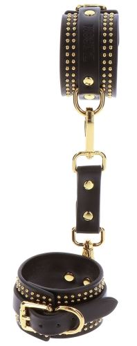 Fesselmanschetten mit Nieten Studded Vogue Schwarz