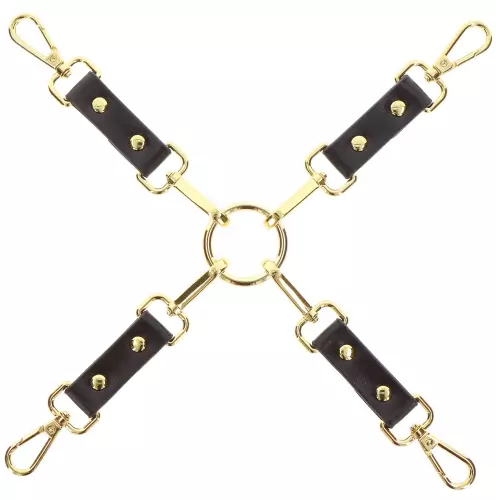 Vogue Black Cross Hogtie Straps – 1/6