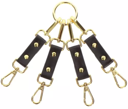 Vogue Black Cross Hogtie Straps – 3/6