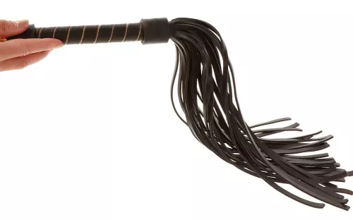Klatsche Studded Whip 55cm Schwarz – 6/10