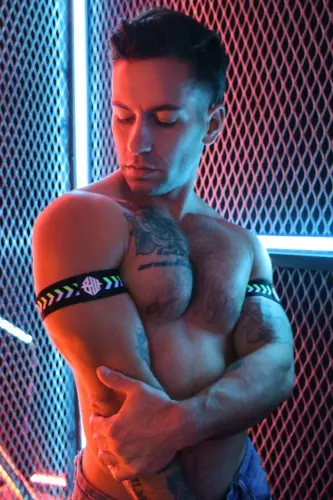 Armbands Transistor Black-Neon Green – 3/9