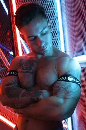 Armbands Transistor Black-Neon Green – 6/9
