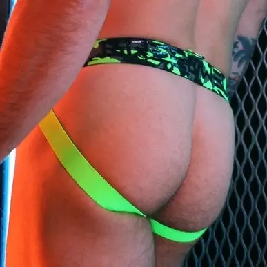Jockstrap Neo Camo Neon-Grün – 2/14