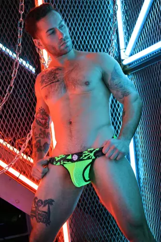 Jockstrap Neo Camo Neon-Grün – 3/14