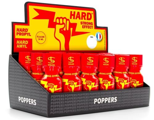 Display-Box Hard Amyl 15ml x18