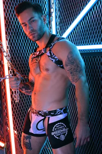Harness Neo Camo Black-White – 3/17