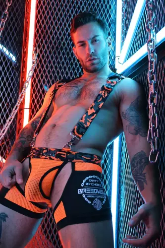 Harness Neo Camo Schwarz-Neon-Orange – 11/24
