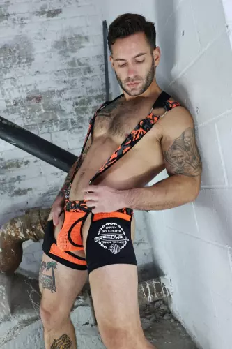 Harness Neo Camo Schwarz-Neon-Orange – 23/24