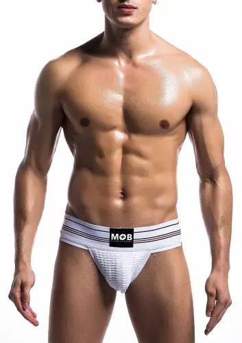 Jockstrap Fetish Classic Wit – 5/6