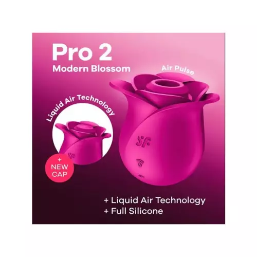 Clitoris Stimulator Pro 2 Modern Fuchsia - Blossom – 3/5