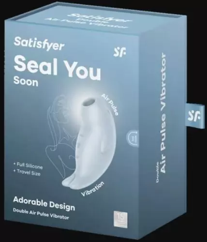 Clitoris Stimulator Seal You Soon Gletsjerblauw – 2/5