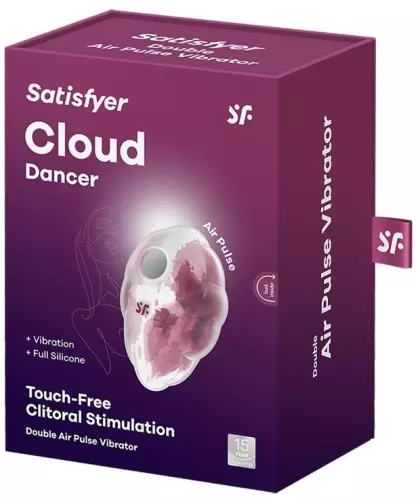 Klitoris-Stimulator Cloud Dancer Violett – 2/5