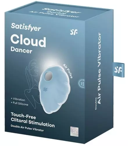 Klitoris-Stimulator Cloud Dancer Blau – 2/5