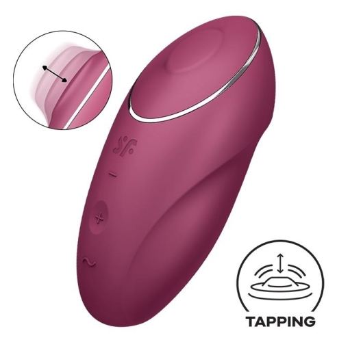 Clitoris Stimulator Tap & Climax 1 Framboos