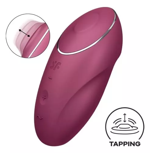 Klitoris-Stimulator Tap & Climax 1 Himbeere – 1/7