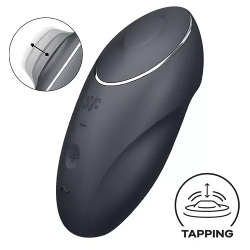 Klitoris-Stimulator Tap & Climax 1 Schwarz – 1/7