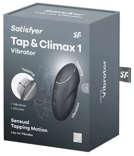 Klitoris-Stimulator Tap & Climax 1 Schwarz – 2/7
