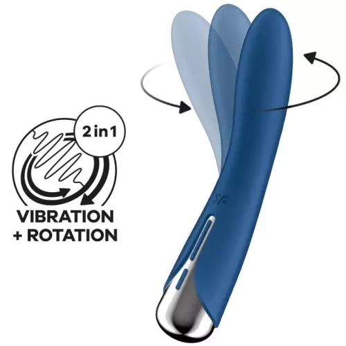 Rotations-Stimulator Vibe 1 - 11 x 3cm Blau – 1/6