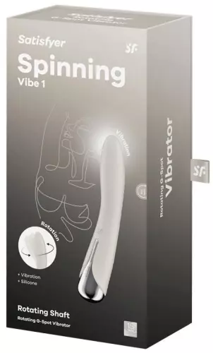 Spinning Vibe Stimulator 1 - 11 x 3cm Crème – 2/7