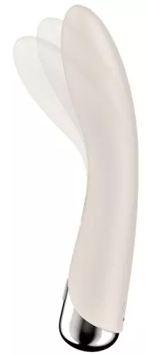 Spinning Vibe Stimulator 1 - 11 x 3cm Crème – 3/7