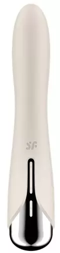 Spinning Vibe Stimulator 1 - 11 x 3cm Crème – 5/7