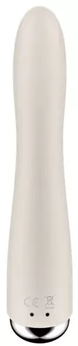 Spinning Vibe Stimulator 1 - 11 x 3cm Crème – 6/7