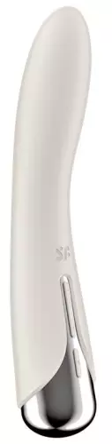 Spinning Vibe Stimulator 1 - 11 x 3cm Crème – 7/7