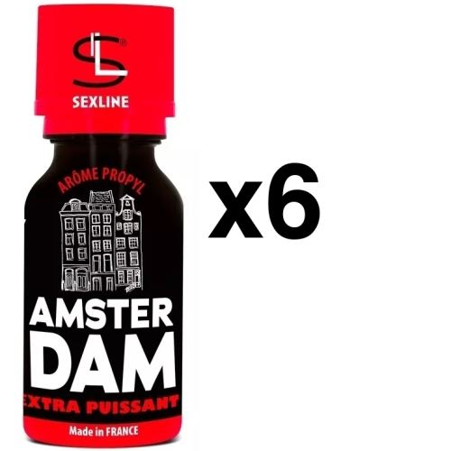 AMSTERDAM Extra Strong 15ml x6