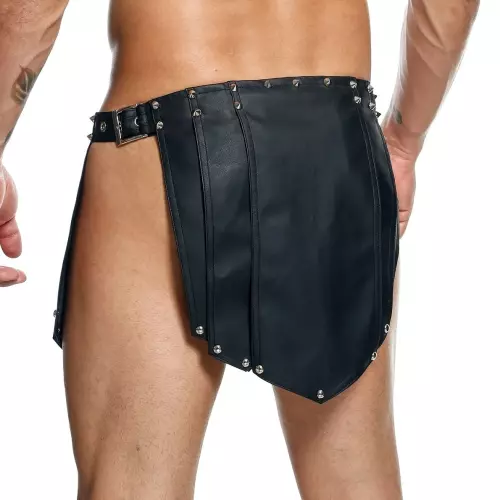 Herren SM Rock Roman Skirt Schwarz – 2/8