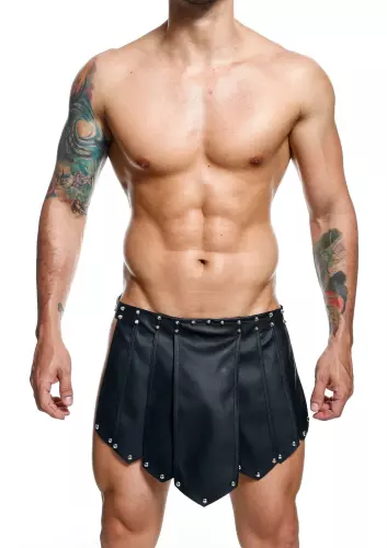 Herren SM Rock Roman Skirt Schwarz – 5/8