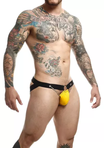 Jockstrap Ring & Chain Dngeon Gelb – 5/8
