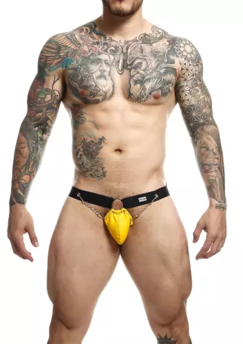 Jockstrap Ring & Chain Dngeon Gelb – 6/8
