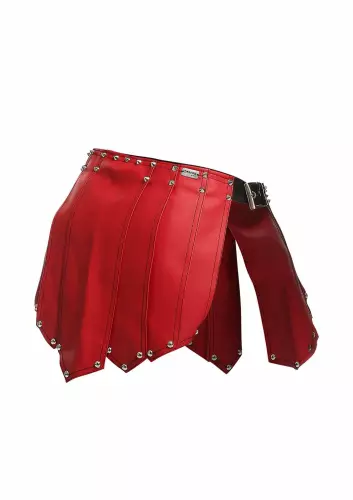 Herenrok Sm Roman Skirt Rood-Zwart – 8/8