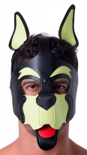 Puppy Masker 665 Geel/Groen – 1/7