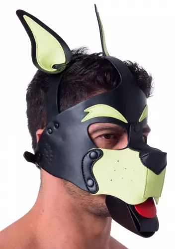 Puppy Masker 665 Geel/Groen – 2/7