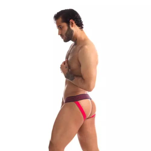 Jockstrap Rally 665 Zwart-Rood – 5/5