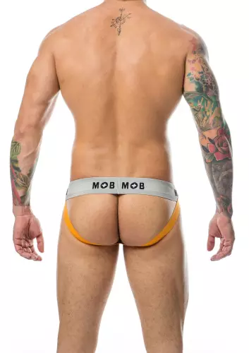 Jockstrap Mob Classic Zwart-Oranje – 5/6