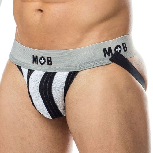 Jockstrap Mob Classic White-Black