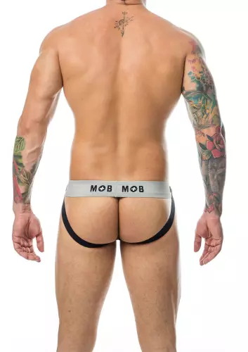 Jockstrap Mob Classic Wit-Zwart – 5/6
