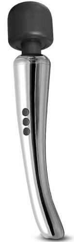 Silvery Wand Stimulator 30 cm - 55 mm Head Silver