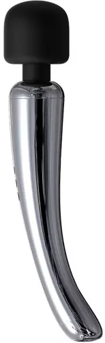 Wand Stimulator Silvery 30 cm - Kop 55 mm Zilver – 4/8