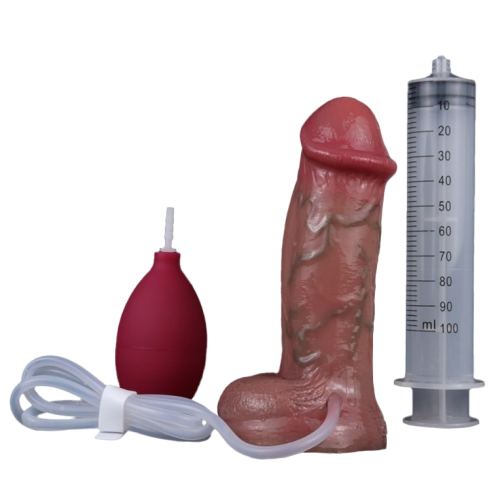 Dildo Ejaculator Skinnier Ugo 12.5 x 4.5cm Bruin